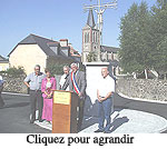 Gérard Clavé prononce son discours